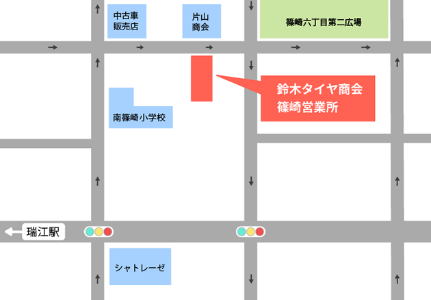 篠崎営業所 地図